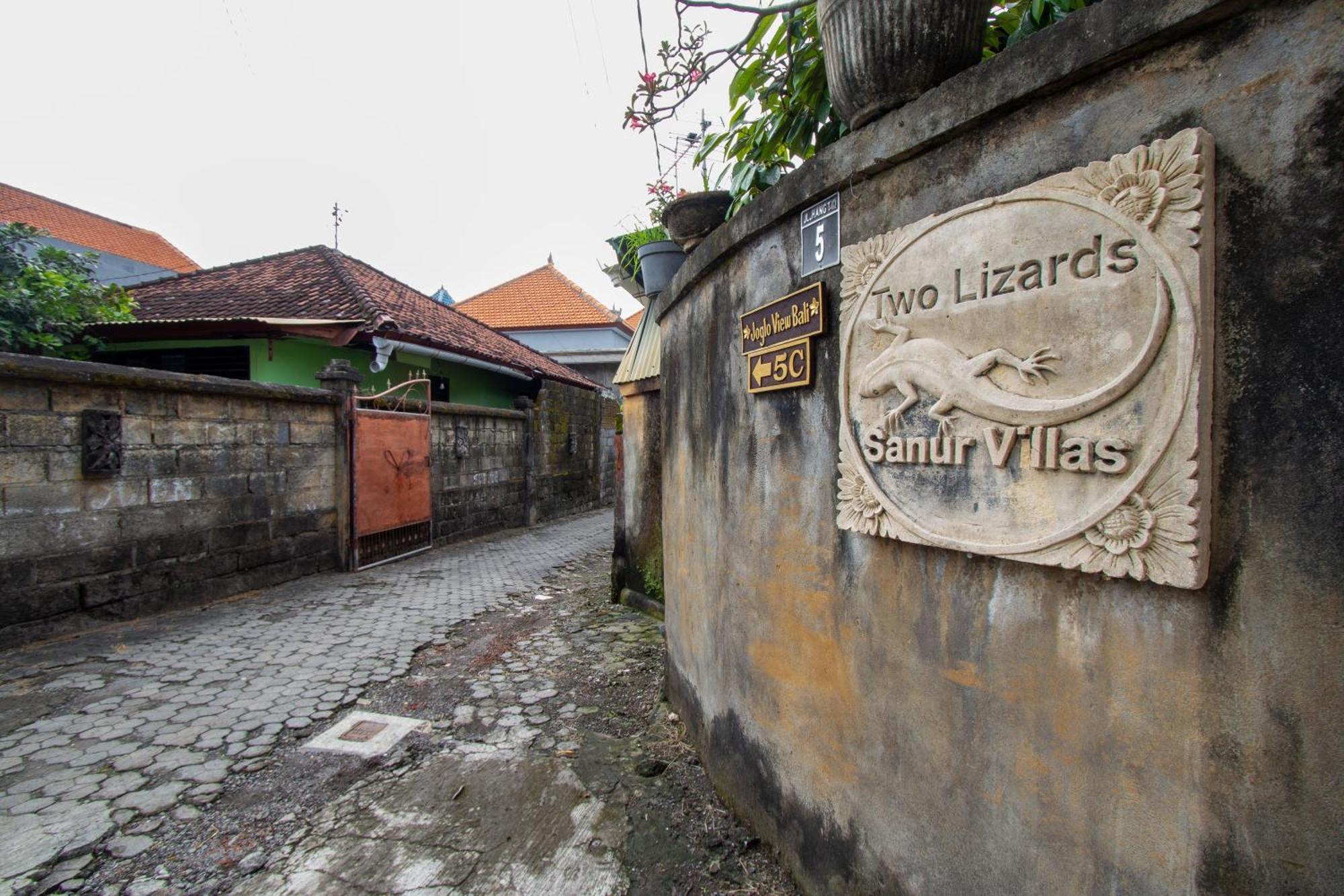 Two Lizards Beach Villas Sanur Exterior foto