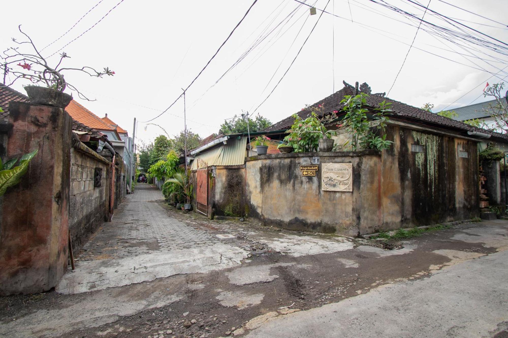 Two Lizards Beach Villas Sanur Exterior foto